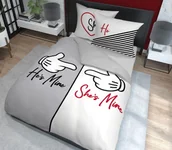 Pościel - Detexpol Komplet pościel do sypialni Holland 160x200 - miniaturka - grafika 1