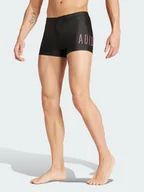 Kąpielówki męskie - Kąpielówki bokserki męskie Adidas Lineage Boxer IU1885 6 Czarne (4067887648080) - miniaturka - grafika 1