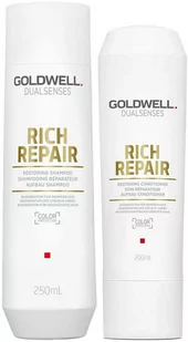 Goldwell Rich Repair zestaw regenerujący | Szampon 250ml Odżywka 200ml - Szampony do włosów - miniaturka - grafika 1