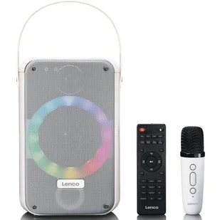 LENCO BTC-060WH Biały - Power audio - miniaturka - grafika 1