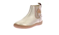 Botki damskie - KICKERS Boy's Girl's Kick POP Botki, 20 EU, szampański, beżowy, 5 UK Child - miniaturka - grafika 1