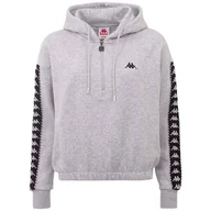 Bluzy damskie - Bluza Damska Kappa Ivaine Szara 309070 15-4101M-Xl - miniaturka - grafika 1