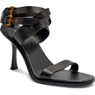 Sandały damskie - Michael Kors Skórzane sandały na szpilce IRENE - miniaturka - grafika 1