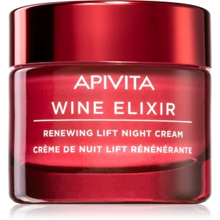 Elixir Apivita Apivita Wine odbudowująco-litingujący krem na noc 50ml - Kremy do twarzy - miniaturka - grafika 1