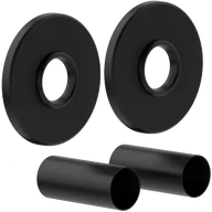 Akcesoria grzewcze - Mexen zestaw maskujący pojedynczy do grzejnika, czarny - W904-000-70 - miniaturka - grafika 1