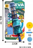 Zabawki militarne - Gazelo Karabin na strzałki/piłki piankowe G203713 67535 - miniaturka - grafika 1