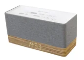Radia - Soundmaster UR630WE radio Zegar Szary, Biały - miniaturka - grafika 1