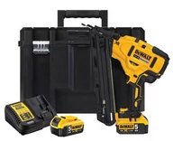 Gwoździarki i zszywacze - DeWalt akumulatorowa sztyfciarka/gwoździarka do wykończeń 18V Li-Ion 2x5,0Ah [DCN650P2] DCN650P2-QW - miniaturka - grafika 1