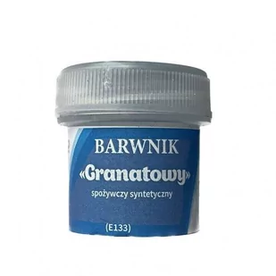 Barwnik syntetyczny rozp. w wod. 2 g Granatowy - Dodatki do ciast w proszku - miniaturka - grafika 1