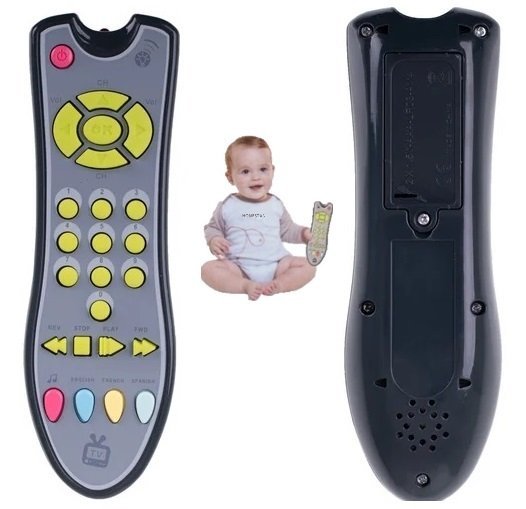 Pilot Tv Telewizyjny Światło Dźwięk Przyciski Muzyka dla Niemowlaka Bobasa
