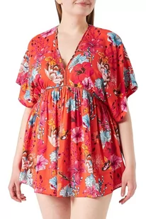 Bluzka damska Desigual Angelina tunika w kwiaty-XL - Bluzki damskie - miniaturka - grafika 1