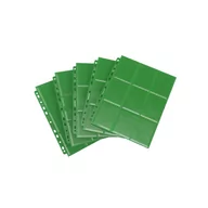 Akcesoria do gier planszowych - Gamegenic Koszulka do segregatora na 18 kart zielona 10 sztuk GXP-729026 - miniaturka - grafika 1