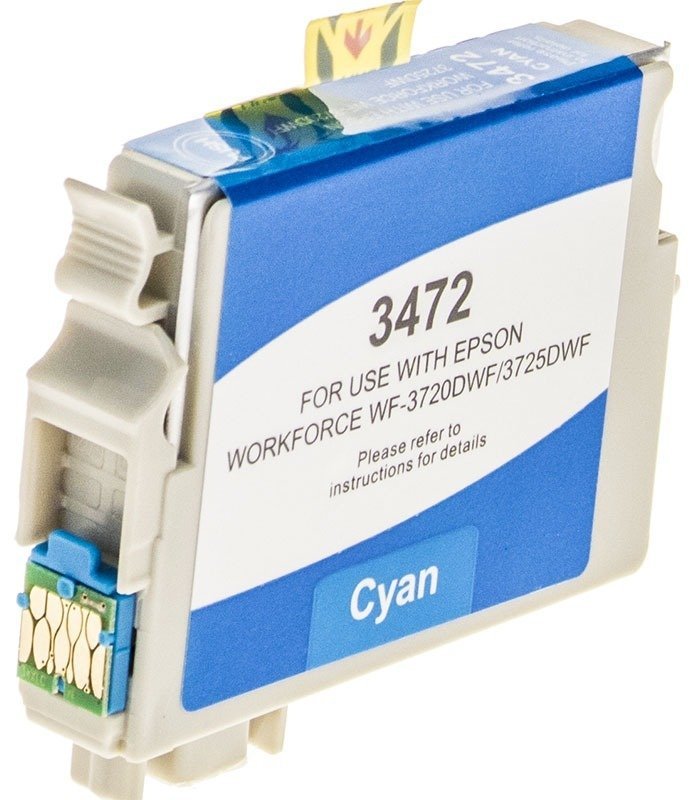 Tusz G&G G&G NP-R2-3472C nabój z tuszem 1 szt. Zamiennik Cyjan 14614