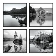 Obrazy i zdjęcia na płótnie - Zestaw obrazów DECOBOX 018DB, 4 x 30 x 30 cm - miniaturka - grafika 1