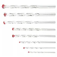 Narzędzia warsztatowe - Topex Grupa sp. z o.o. S.K. Wiertła do gazo-betonu 3-10 mm zestaw 8 elementów 60H508 - miniaturka - grafika 1