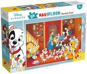 Puzzle - Lisciani Giochi 86641 Disney DF Maxi Floor 24 Carica 101 puzzle dla dzieci, wielokolorowe - miniaturka - grafika 1