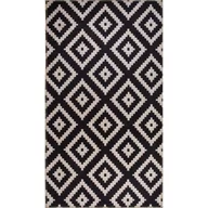 Dywany - Czarny chodnik odpowiedni do prania 200x80 cm – Vitaus - miniaturka - grafika 1