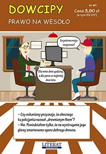 Dowcipy Prawo na wesoło PRZEMYSŁAW ADAMCZEWSKI - Rozrywka i humor - miniaturka - grafika 2