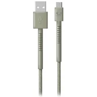 Kable USB - Kabel USB - Micro USB FRESH N REBEL Dried Green Zielony 2 m - miniaturka - grafika 1