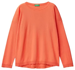 United Colors of Benetton Sweter damski, pomarańczowy 3h4, XS - Swetry damskie - miniaturka - grafika 1