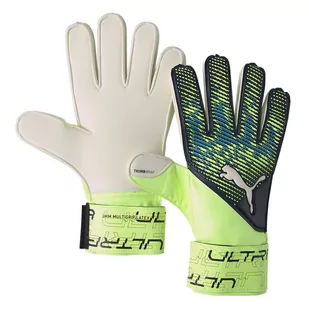Rękawice bramkarskie Puma Ultra Grip 3 RC limonkowo-czarne 41816 01 - Piłka nożna - miniaturka - grafika 1