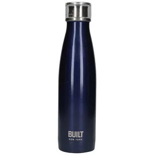 Built BUILT Perfect Seal Vacuum Insulated Bottle - Stalowy termos próżniowy 0,5 l (Midnight Blue) - Akcesoria i części AGD - miniaturka - grafika 2