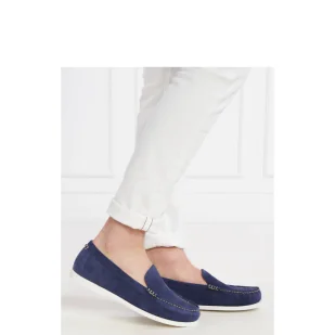 POLO RALPH LAUREN Skórzane mokasyny MERTON - Mokasyny męskie - miniaturka - grafika 1