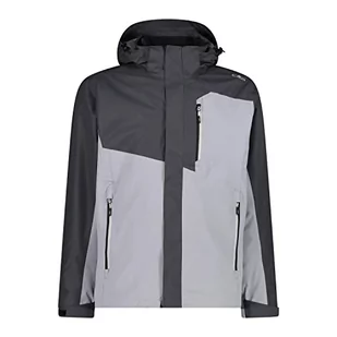 CMP - Męska kurtka zapinana na zamek błyskawiczny, odpinana kurtka wewnętrzna, Man, Titanio-Cemento, 46 - Kurtki męskie - miniaturka - grafika 1