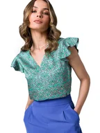 Bluzki damskie - Stylove Bluzka w kolorze turkusowym - miniaturka - grafika 1