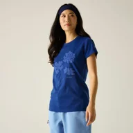 Koszulki i topy damskie - Regatta Koszulka damska Escade Niebieski, Merino Wool, Rozmiar: 40 - miniaturka - grafika 1