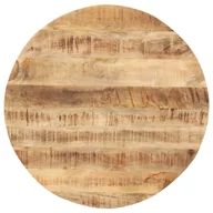 Meble modułowe i akcesoria - vidaXL Lumarko Blat stołu, lite drewno mango, okrągły, 15-16 mm, 70 cm 286002 - miniaturka - grafika 1