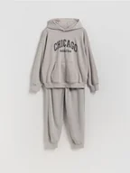 Bluzy dla chłopców - Reserved - Bawełniany komplet - jasnoszary - miniaturka - grafika 1