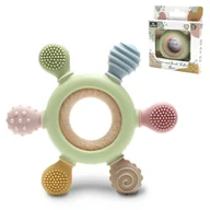 Gryzaki dla dzieci - LORELLI FLOWER - GRYZAK ZABAWKA FRESH GREEN - miniaturka - grafika 1