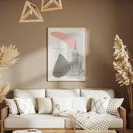 Obrazy i zdjęcia na płótnie - Plakat Warszawa - PKiN - miniaturka - grafika 1