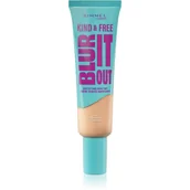 Podkłady do twarzy - Rimmel Kind & Free Blur It Out Skin Tint Matujący podkład do twarzy, 010 Rose Ivory - miniaturka - grafika 1