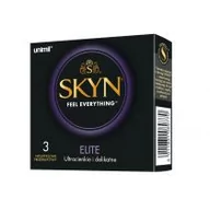 Prezerwatywy - Unimil Skyn Elite nielateksowe prezerwatywy 3szt - miniaturka - grafika 1