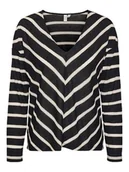 Bluzki damskie - Vero Moda Bluzka "Otilje" w kolorze czarnym - miniaturka - grafika 1