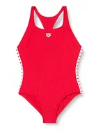 Stroje kąpielowe - Arena Team Fit Racer Back Jednoczęściowy strój kąpielowy Kobiety, red DE 36 | US 32 2020 Stroje kąpielowe 1610-450-36 - miniaturka - grafika 1