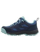 Buty dla chłopców - Jack Wolfskin Unisex Vojo Tour Texapore Low K buty trekkingowe dla dzieci, niebieski (Night Blue), 28 EU - miniaturka - grafika 1