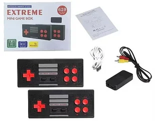 RoGer EMX-40 Extreme Mini Game Box 620-in-1 Retro Video Game Console - Gry planszowe - miniaturka - grafika 1