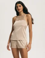Piżamy damskie - Piżama damska IVORY Esotiq beżowy XL - miniaturka - grafika 1