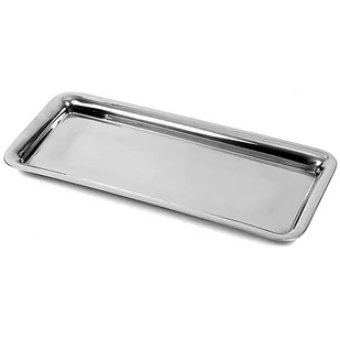 Taca do serwowania stalowa / talerz 39 x 17 cm 153495 - Tace i patery - miniaturka - grafika 1