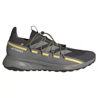 Buty trekkingowe męskie - adidas Męskie buty sportowe Terrex Voyager 21, czarne/białe/średnie szare wrzosowe, 45 EU, Czarny biały średni szary wrzos, 46 EU - miniaturka - grafika 1