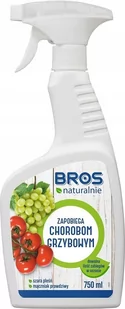 Bros Preparat zapobiegający chorobom grzybowym Naturalnie. Płyn z atomizerem 750ml. - Preparaty na chwasty i szkodniki - miniaturka - grafika 1