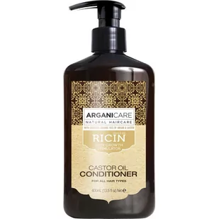 Arganicare Arganicare Castor Oil Conditioner Odżywka stymulująca porost włosów 400 ml - Odżywki do włosów - miniaturka - grafika 1