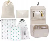 Akcesoria podróżnicze - Organizer Pojemny Podróżny Zestaw 7szt do walizki torby szafy siatki OSDUE - miniaturka - grafika 1