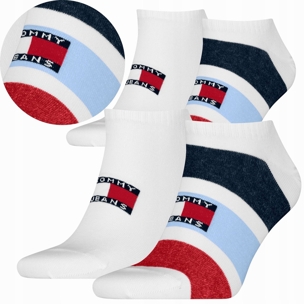 Tommy Hilfiger Skarpety Skarpetki Męskie Stopki 35-38