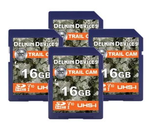 Delkin Devices 4x16GB SDHC Trail Cam V10 - Karty pamięci - miniaturka - grafika 1