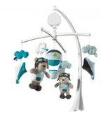 Karuzele dla niemowląt - Karuzela z pozytywką do łóżeczka LAZARE Sauthon - miniaturka - grafika 1