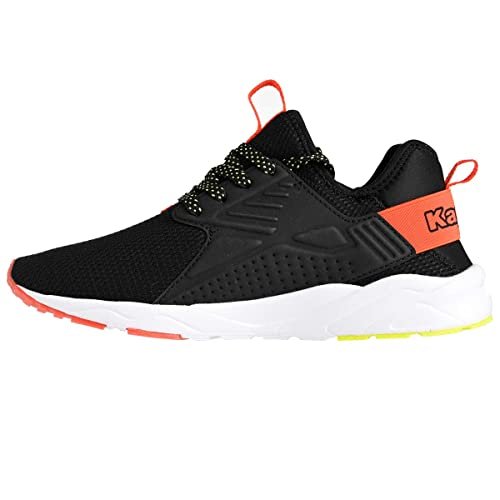 Kappa Baskets Noir/Rouge Ado San Puerto, Kapcie, 36 EU, czarny, 36 EU